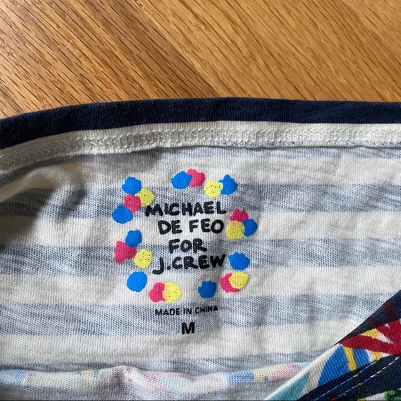 J Crew Michael De Feo Striped Tee - Picture 6 of 7